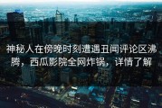 神秘人在傍晚时刻遭遇丑闻评论区沸腾，西瓜影院全网炸锅，详情了解