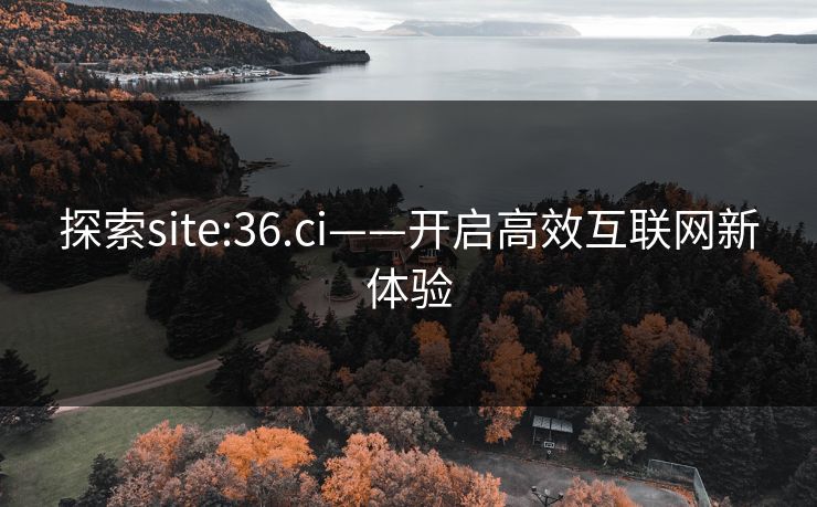 探索site:36.ci——开启高效互联网新体验 探索site:36.ci——开启高效互联网新体验